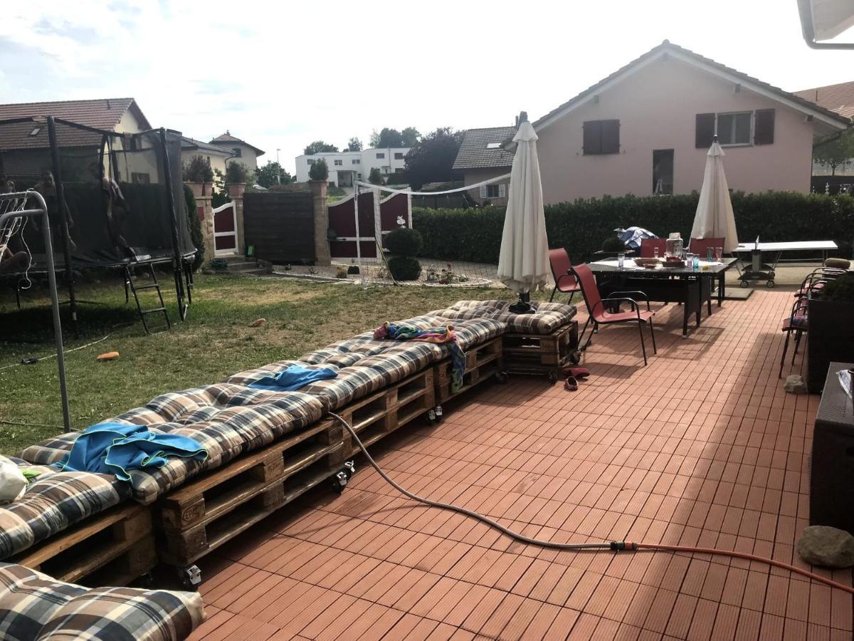 Ravissant Studio Neuf, Entierement Equipe, Fonctionnel De 40 M2 Avec Entree Independante Dans La Campagne Campagnes Massonnens Eksteriør billede